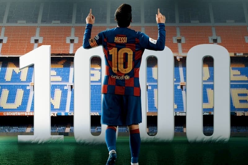 Messi từng nhiều lần lập được cú Repoker