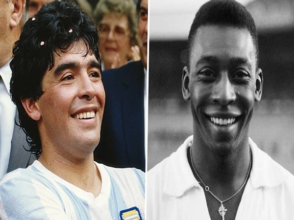 Maradona / Pelé là những tiền đạo xuất sắc