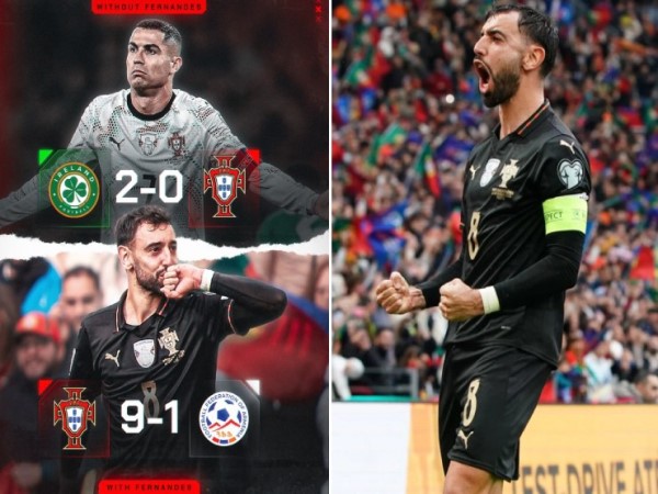 Tin MU: Bruno Fernandes thăng hoa tại ĐT Bồ Đào Nha